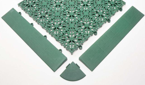 Miltex Revêtement de sol dur Yoga Easy Event, élément angulaire, longueur x largeur 55 x 55 mm