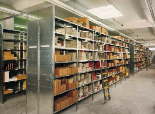 hofe Etagère à visser, 5 tablettes, RAL7035 gris clair