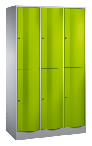 C+P armoire multicases Resisto, 6 compartiments