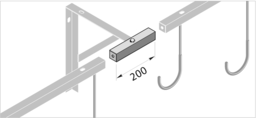porte-cycles suspendu