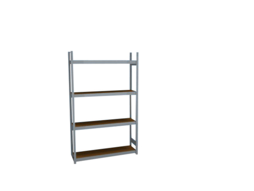 hofe Rayonnage grande largeur avec tablettes en bois