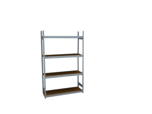 hofe Rayonnage grande largeur avec tablettes en bois