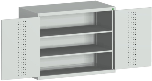 bott Armoire à plaques perforées cubio, 2 tablettes