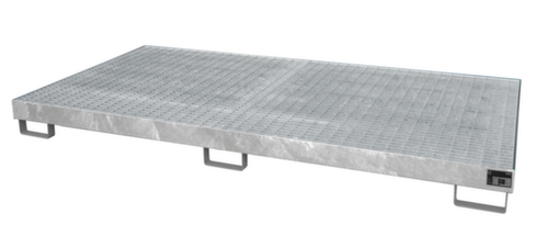 Bac de rétention avec caillebotis