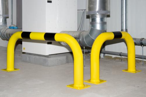 Moravia Arceau de protection XL MORION tube d'acier Ø 108 mm, hauteur x largeur 600 x 1500 mm