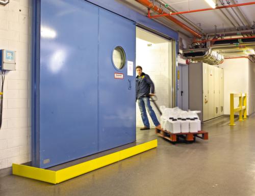 Moravia Rebord de balisage BLACK BULL, hauteur 150 mm