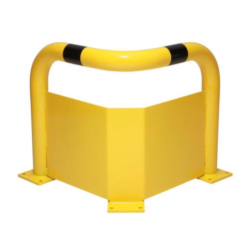 Moravia Protection d'angle avec écran de protection, hauteur x largeur 350 x 600 mm