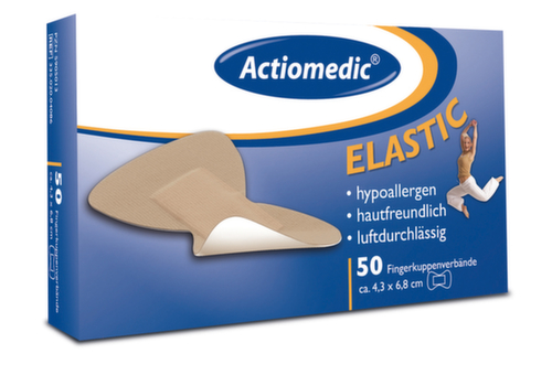 actiomedic Pansements bout de doigt Elastic, respirant et élastique
