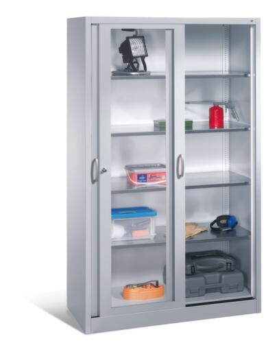 C+P Armoire à portes coulissantes ERGO avec plateau supérieur