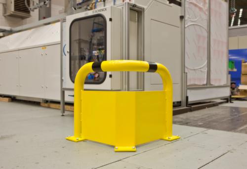 Moravia Protection d'angle avec écran de protection, hauteur x largeur 350 x 600 mm