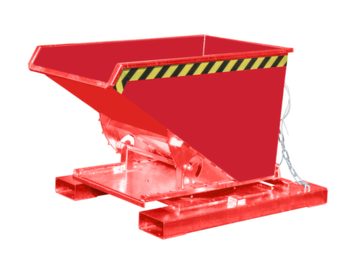 Benne basculante copeaux 3 côtés