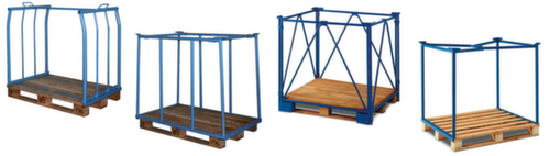 VARIOfit Ridelle de gerbage pour palettes capacité de gerbage max. 2000 kg