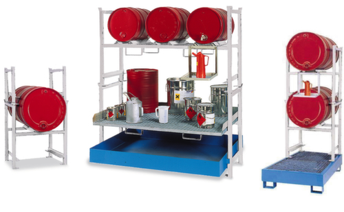 Support de soutirage pour fûts différents modules