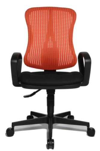 Topstar Siège de bureau pivotant HEAD POINT SY, Dossier maille, noir