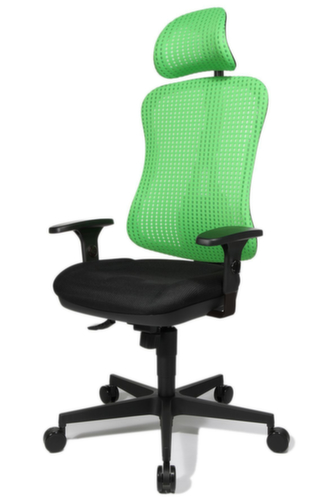 Topstar Siège de bureau pivotant HEAD POINT SY, Dossier maille, noir