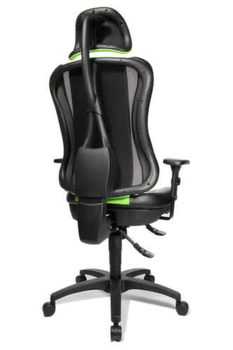 Topstar Siège de bureau pivotant Head Point RS, vert/noir