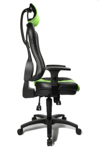 Topstar Siège de bureau pivotant Head Point RS, vert/noir