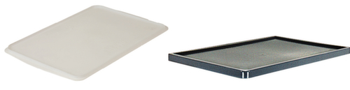 Couvercle pour bac gerbable