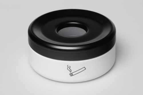 VAR Cendrier de table Typ B, hauteur x Ø 80 x 155 mm, blanc