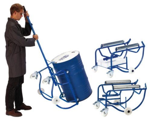 Rollcart Chantier à fûts pour fûts de 200 litres