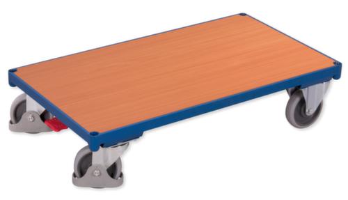 VARIOfit Chariot à dossier, force 500 kg, plateau longueur x largeur 1060 x 700 mm