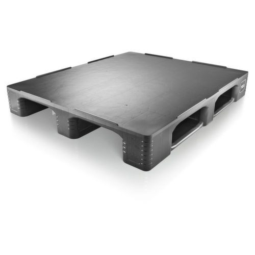 Palette hygiénique Eco TC3-ECO avec bord, plastique régénéré, longueur x largeur 1200 x 1000 mm