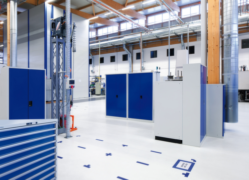 LISTA Armoire à portes battantes pour charges lourdes, largeur 1100 mm