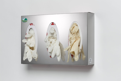 Distributeur de gants à 3 compartiments