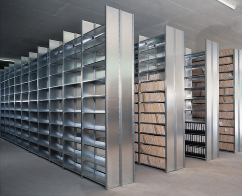 hofe Rayonnage sans boulons pour classeurs, 7 tablettes, avec revêtement en zinc anti-corrosion