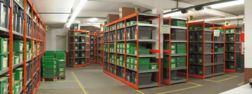 hofe Rayonnage sans boulons, hauteur x largeur x profondeur 2500 x 1325 x 500 mm, 6 tablettes