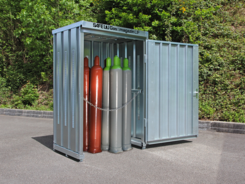 Stockage de bouteilles de gaz