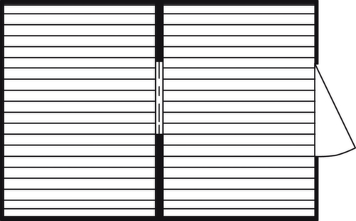 Säbu Combinaison de conteneurs peints FLADAFI®