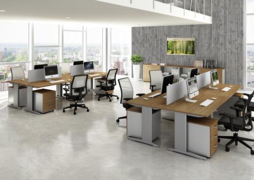 Quadrifoglio Bureau Practika avec piètement en C