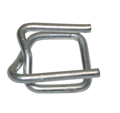 Pinces métalliques pour ruban polyester/composite, pour largeur de feuillard 32 mm