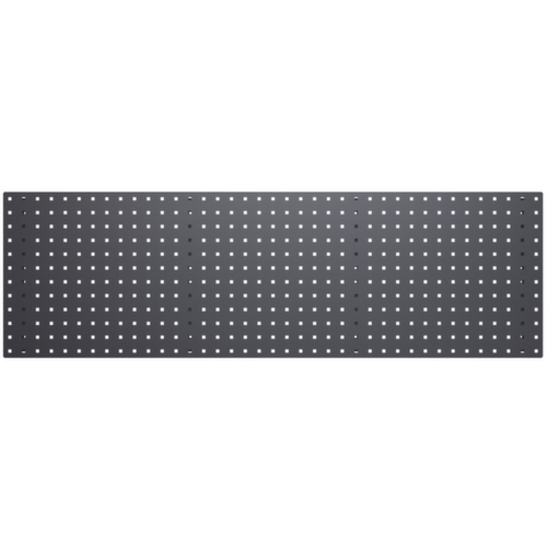 bott Plaque perforée, hauteur x largeur 457 x 1486 mm, RAL7016 gris anthracite