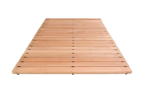 Miltex Le caillebotis en bois Yoga Holzrost au mètre, largeur 1000 mm
