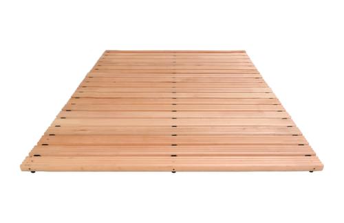 Miltex Le caillebotis en bois Yoga Holzrost au mètre, largeur 1200 mm