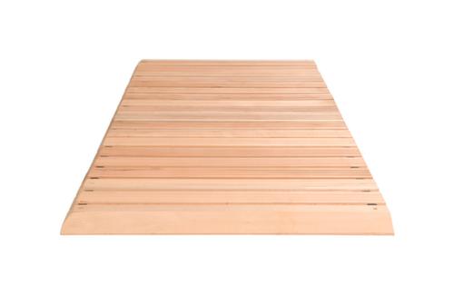 Miltex Le caillebotis en bois Yoga Holzrost au mètre, largeur 800 mm