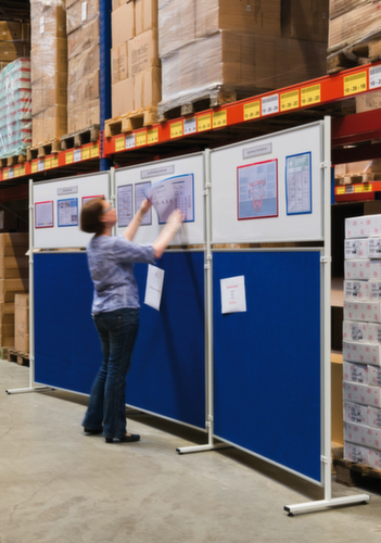 Franken Support pour paroi de séparation, hauteur 1600 mm