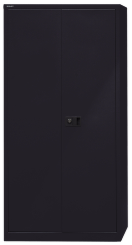 Bisley Armoire de classement, 5 hauteurs des classeurs, noir/noir