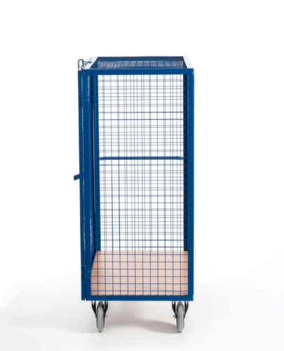 Rollcart Chariot-armoire avec parois grillagées