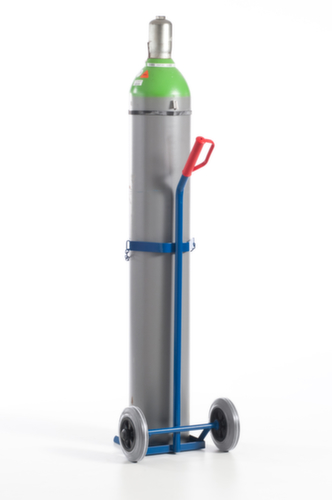 Rollcart Chariot à bouteilles, pour 1x40/50 l bouteille, bandage air