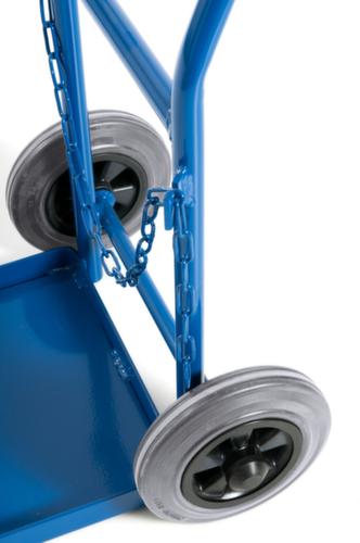 Rollcart Chariot à bouteilles, pour 1 x 11 kg de gaz de propane bouteille, bandage caoutchouc plein