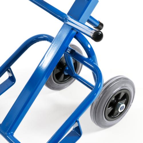 Rollcart Tambour avec roues de support, force 250 kg, air bandage