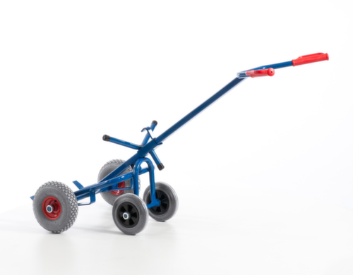 Rollcart Tambour avec roues de support, force 250 kg, air bandage