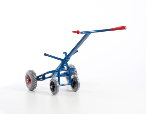 Rollcart Tambour avec roues de support, force 250 kg, air bandage