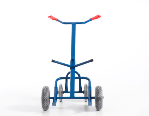 Rollcart Tambour avec roues de support, force 250 kg, air bandage