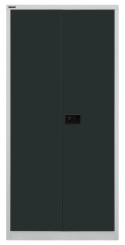 Bisley Armoire de classement Universal, 5 hauteurs des classeurs, gris clair/gris anthracite