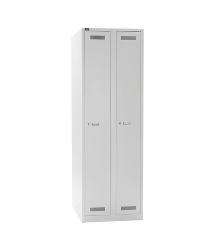 Bisley Armoire vestiaire Light avec 2 compartiments, largeur de compartiment 300 mm