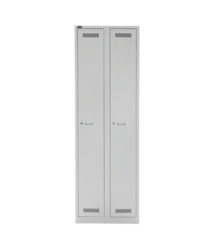 Bisley Armoire vestiaire Light avec 2 compartiments, largeur de compartiment 300 mm